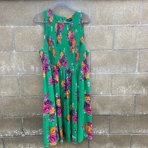 Torrid Size 2 new without tags sleeveless floral dress